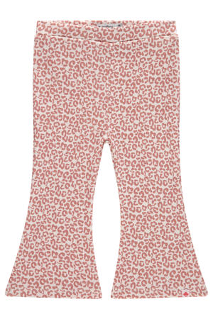 flared casual broek roze