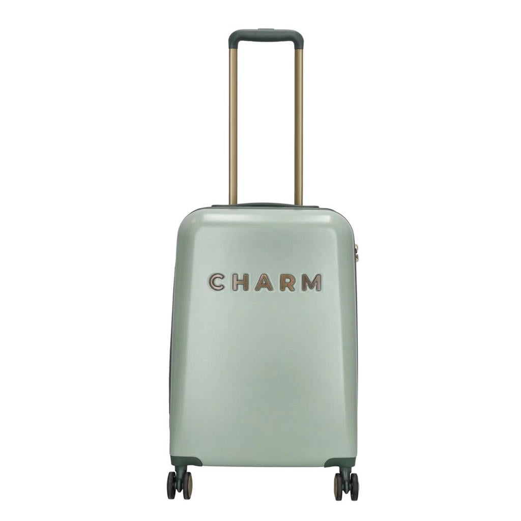 Charm London Charm London Travel Trolley S lichtgroen