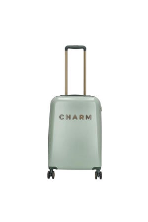 trolley 55 cm. mintgroen