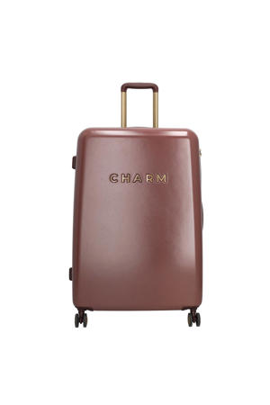 trolley 75 cm. bordeauxrood