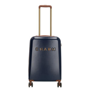 trolley 55 cm. donkerblauw