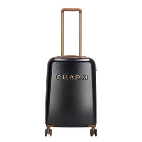 Charm London trolley 55 cm. zwart afbeelding