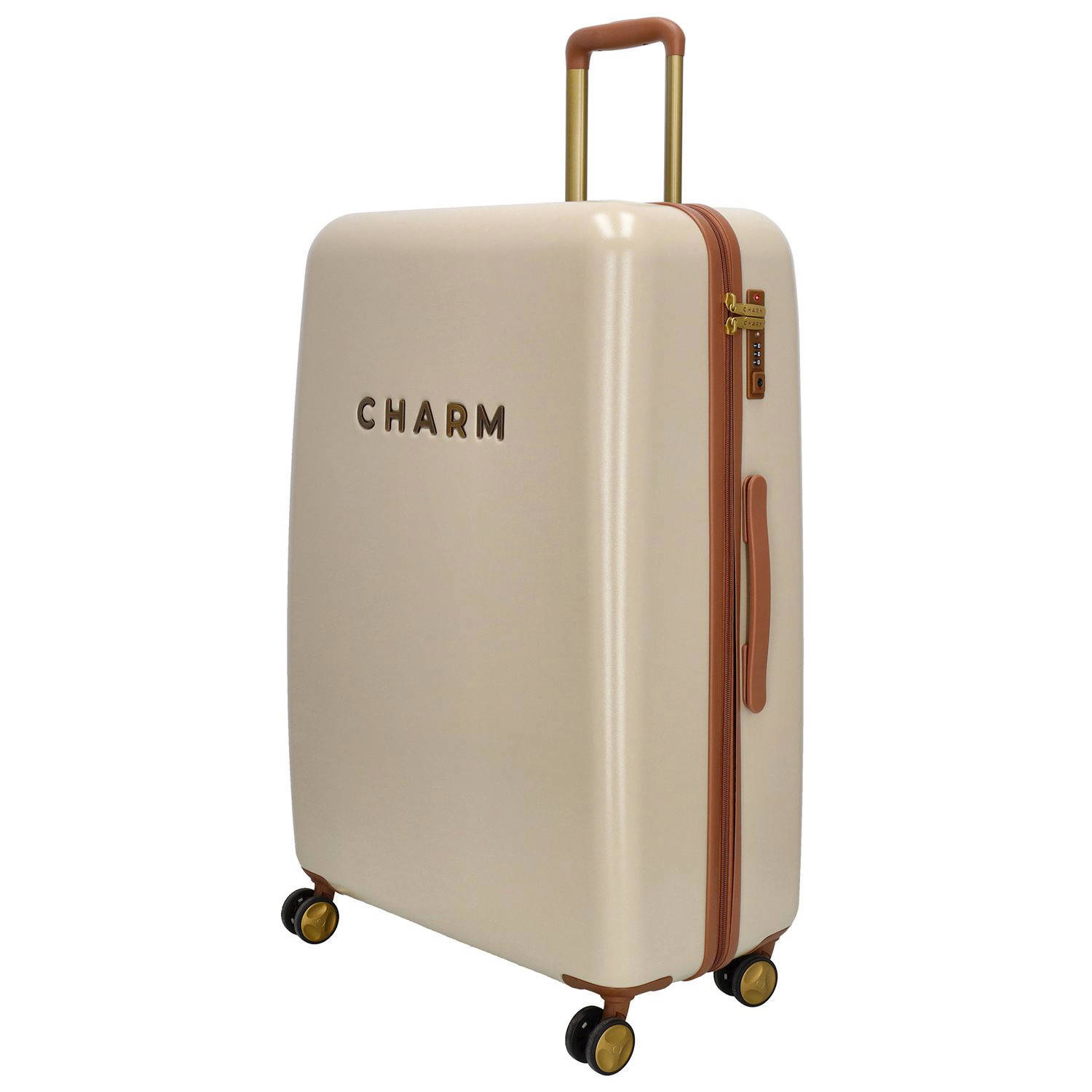 Charm trolley 75 cm. beige