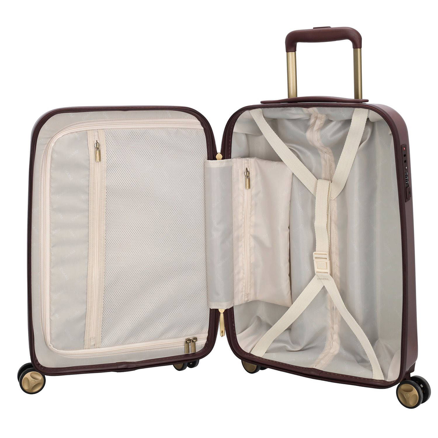 Charm London trolley 55 cm. bordeauxrood