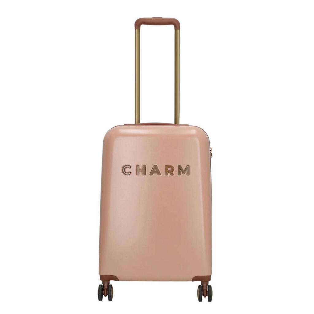 Charm London trolley 55 cm. lichtroze