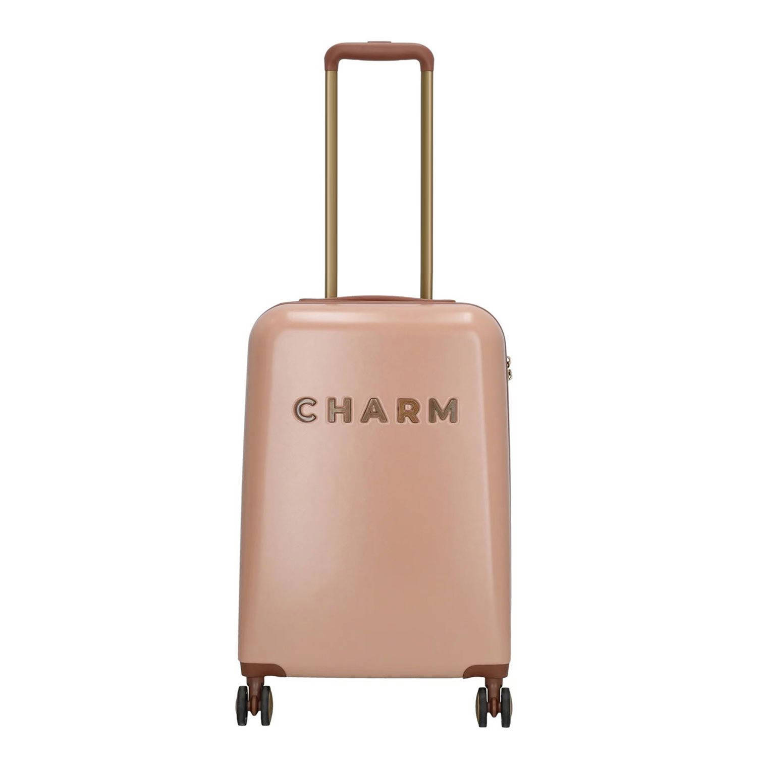 Charm trolley 55 cm. roze