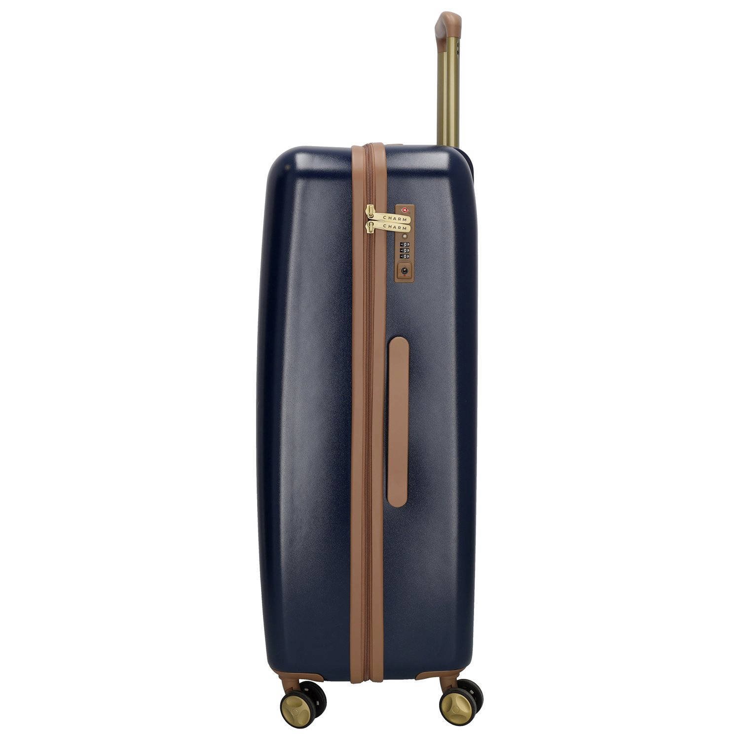 Charm trolley 75 cm. donkerblauw