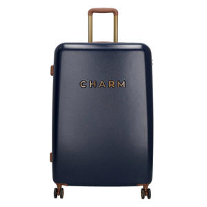 trolley 75 cm. donkerblauw