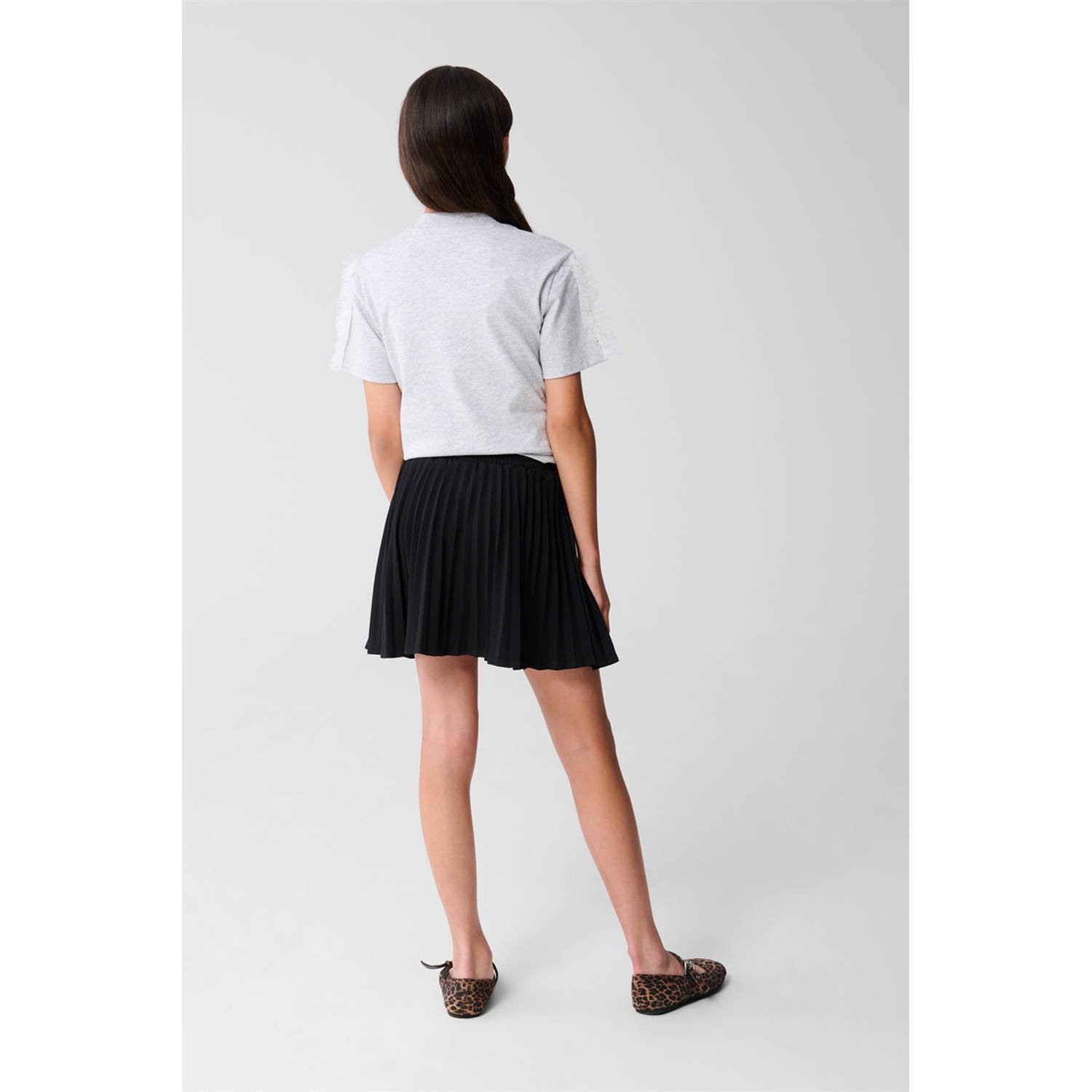 Shoeby plissé rok zwart