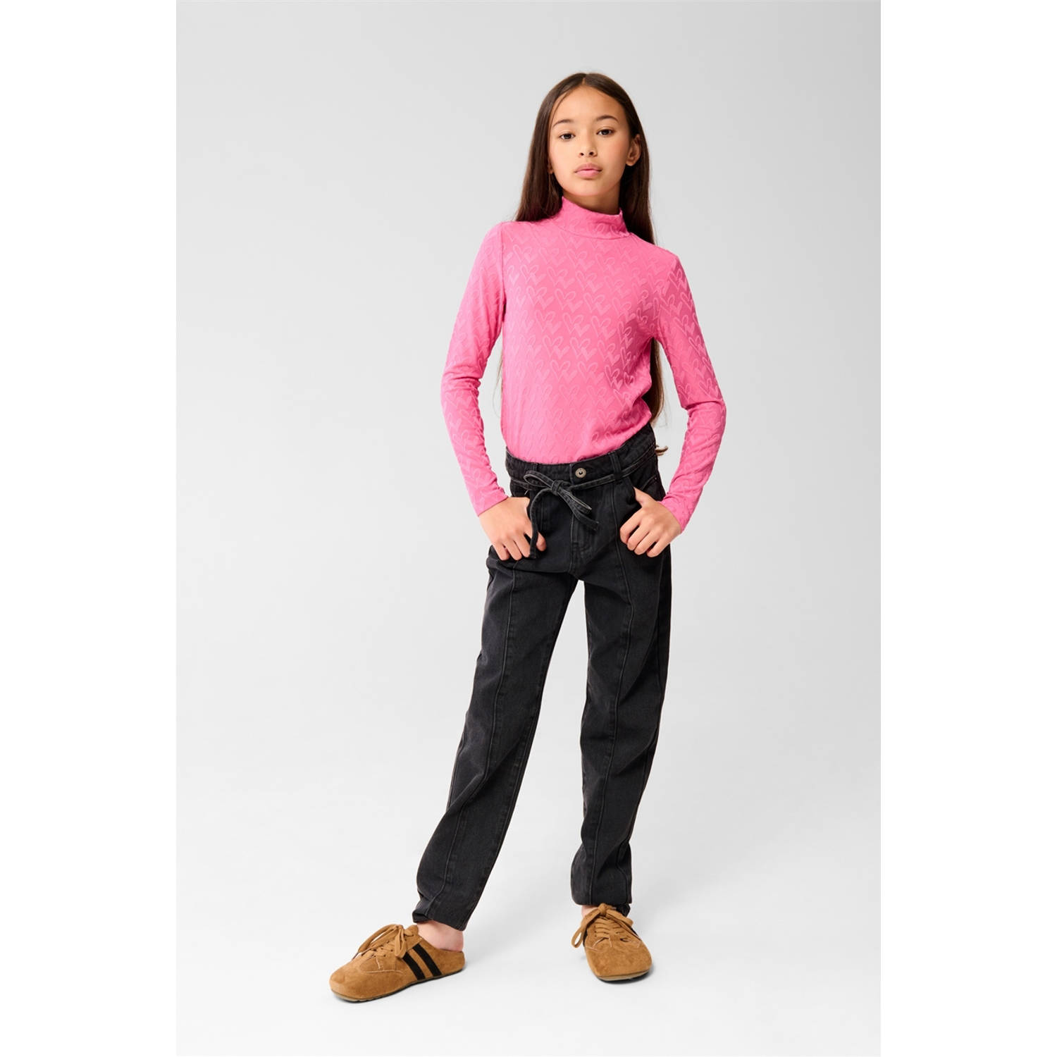 Shoeby high waist mom jeans black denim
