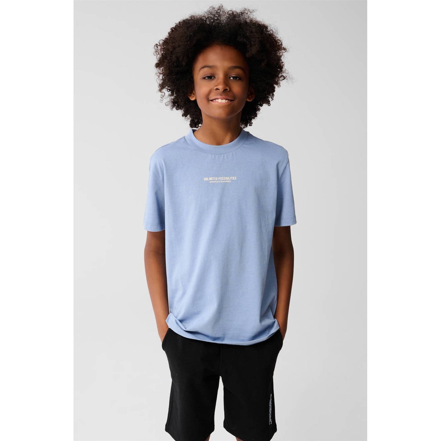 Shoeby T-shirt lichtblauw