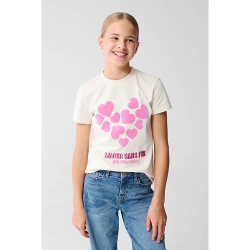 Shoeby T-shirt ecru afbeelding