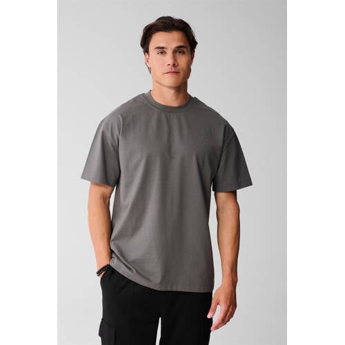 Shoeby regular T-shirt donkergroen afbeelding