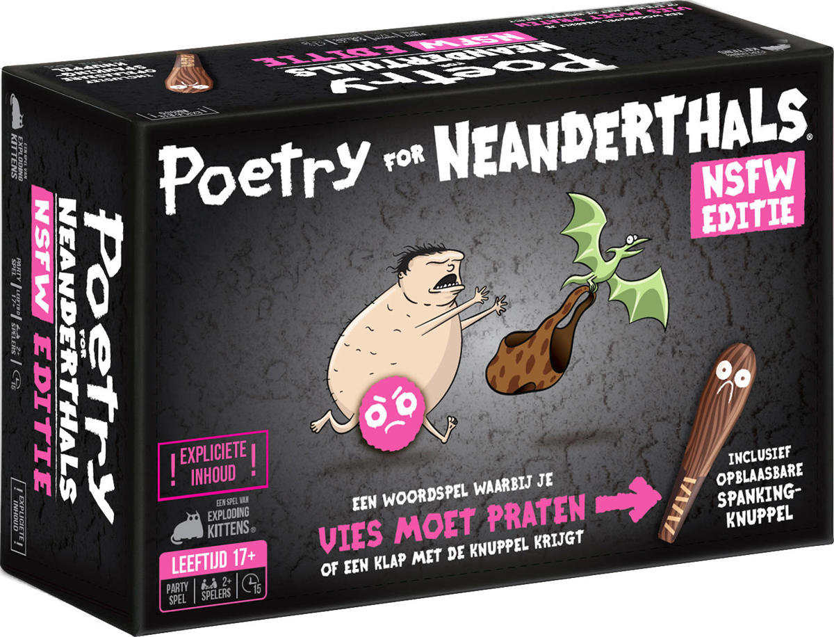 Exploding Kittens Poetry for Neanderthals NSFW | wehkamp