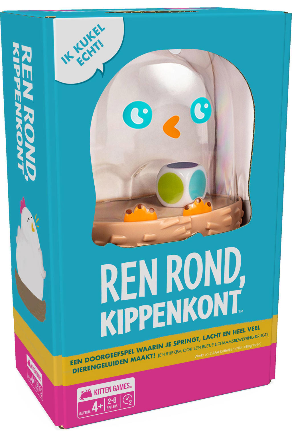 Exploding Kittens Ren rond, kippenkont!