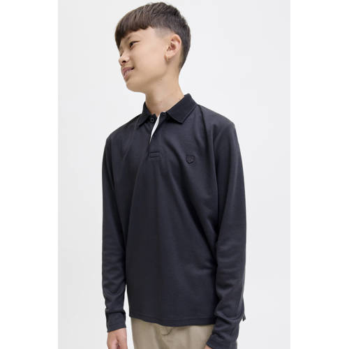 JACK & JONES JUNIOR polo donkerblauw afbeelding