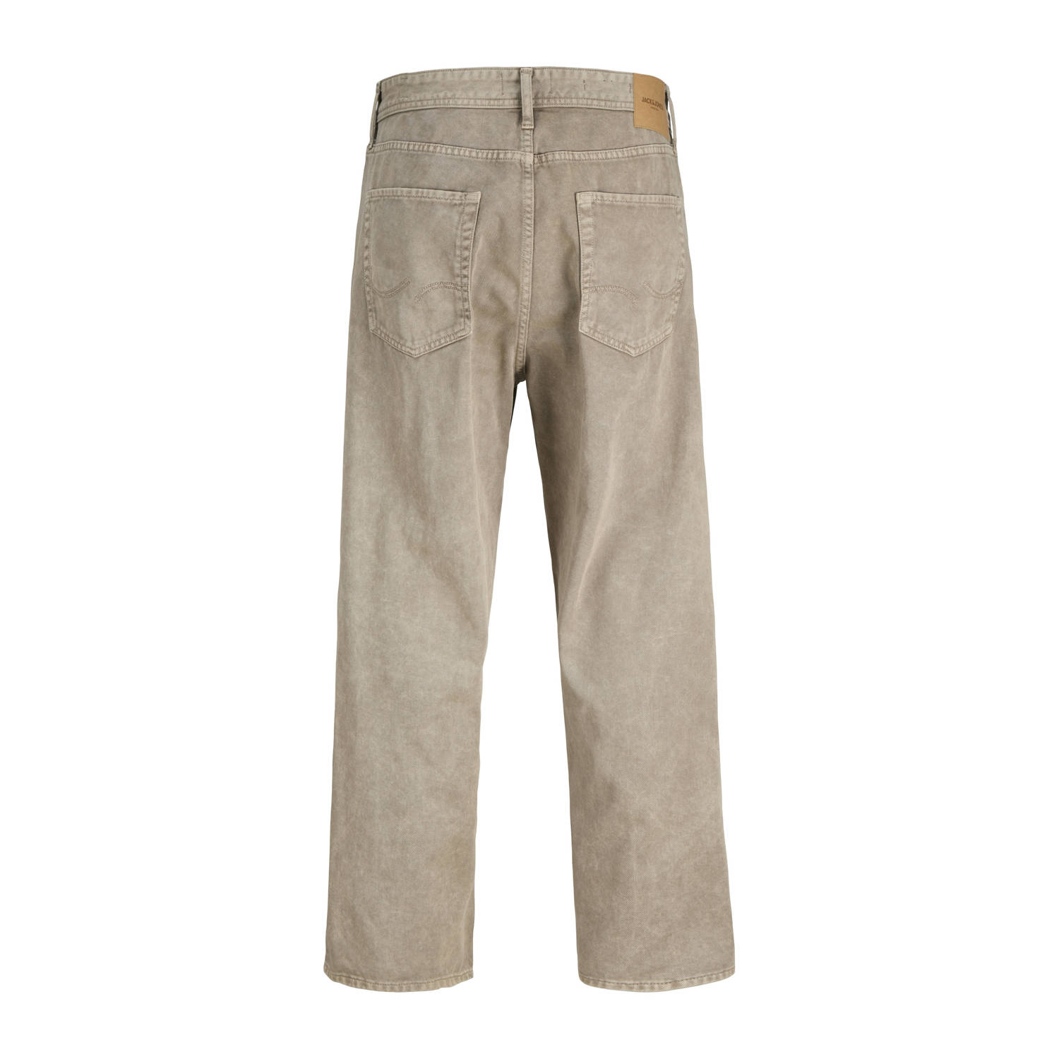 JACK & JONES JUNIOR loose casual broek lichtbruin