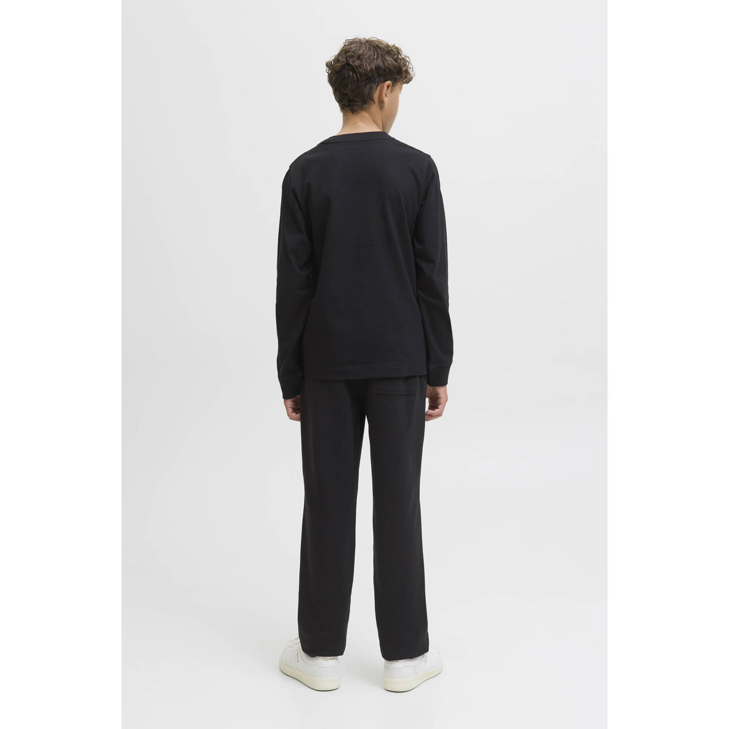 JACK & JONES JUNIOR longsleeve zwart
