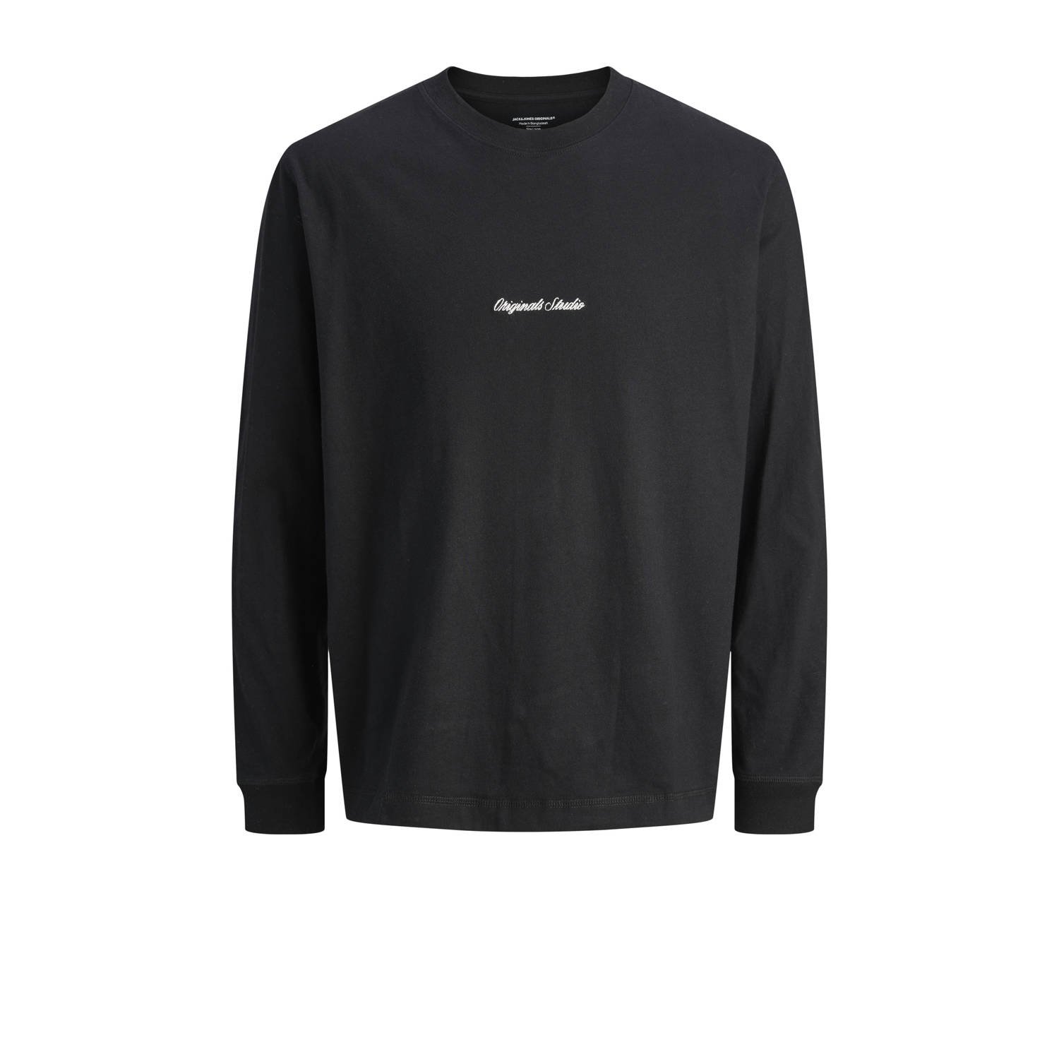 Jack & jones Sweatshirt met labelstitching model 'NORREBRO'
