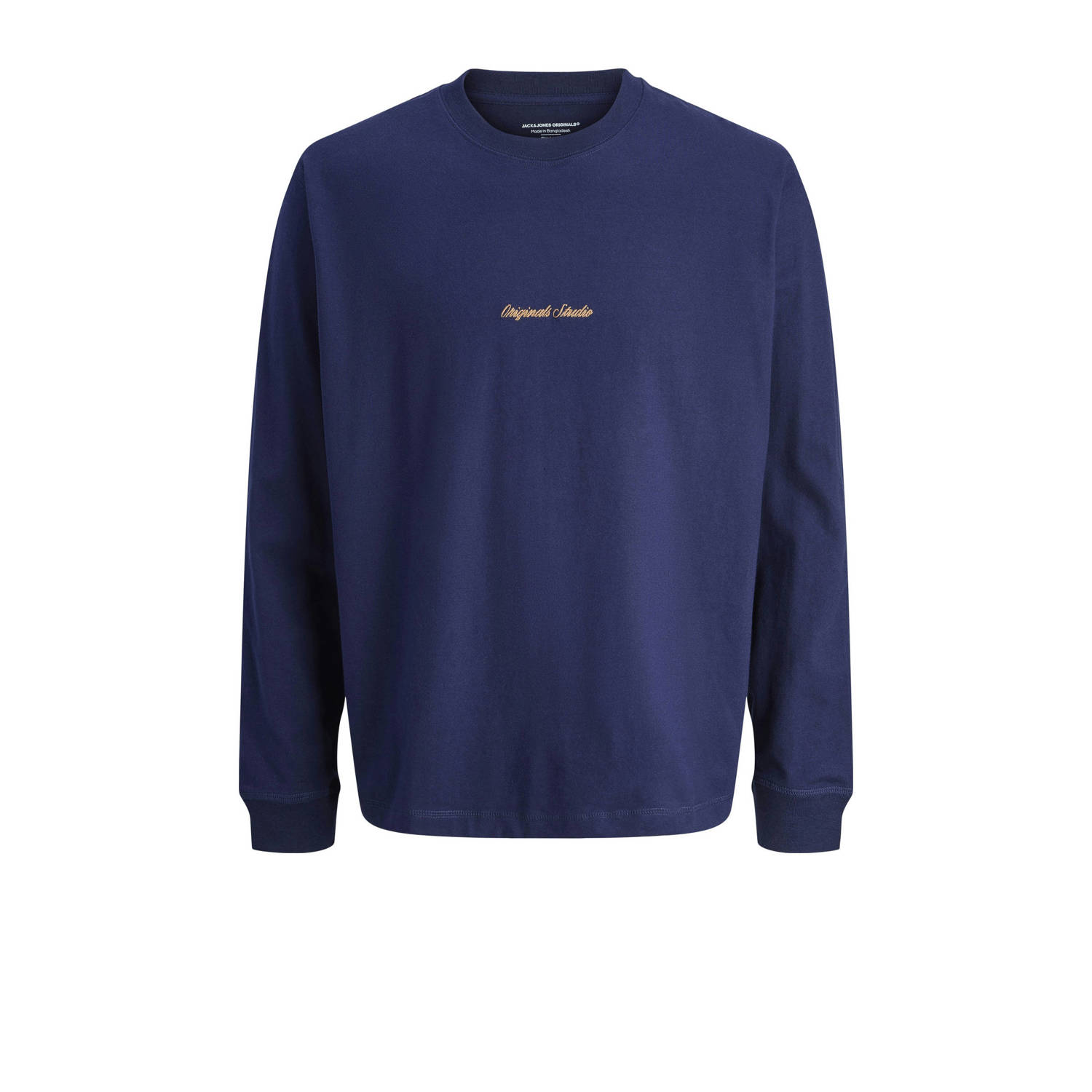 Jack & jones Sweatshirt met labelstitching model 'NORREBRO'