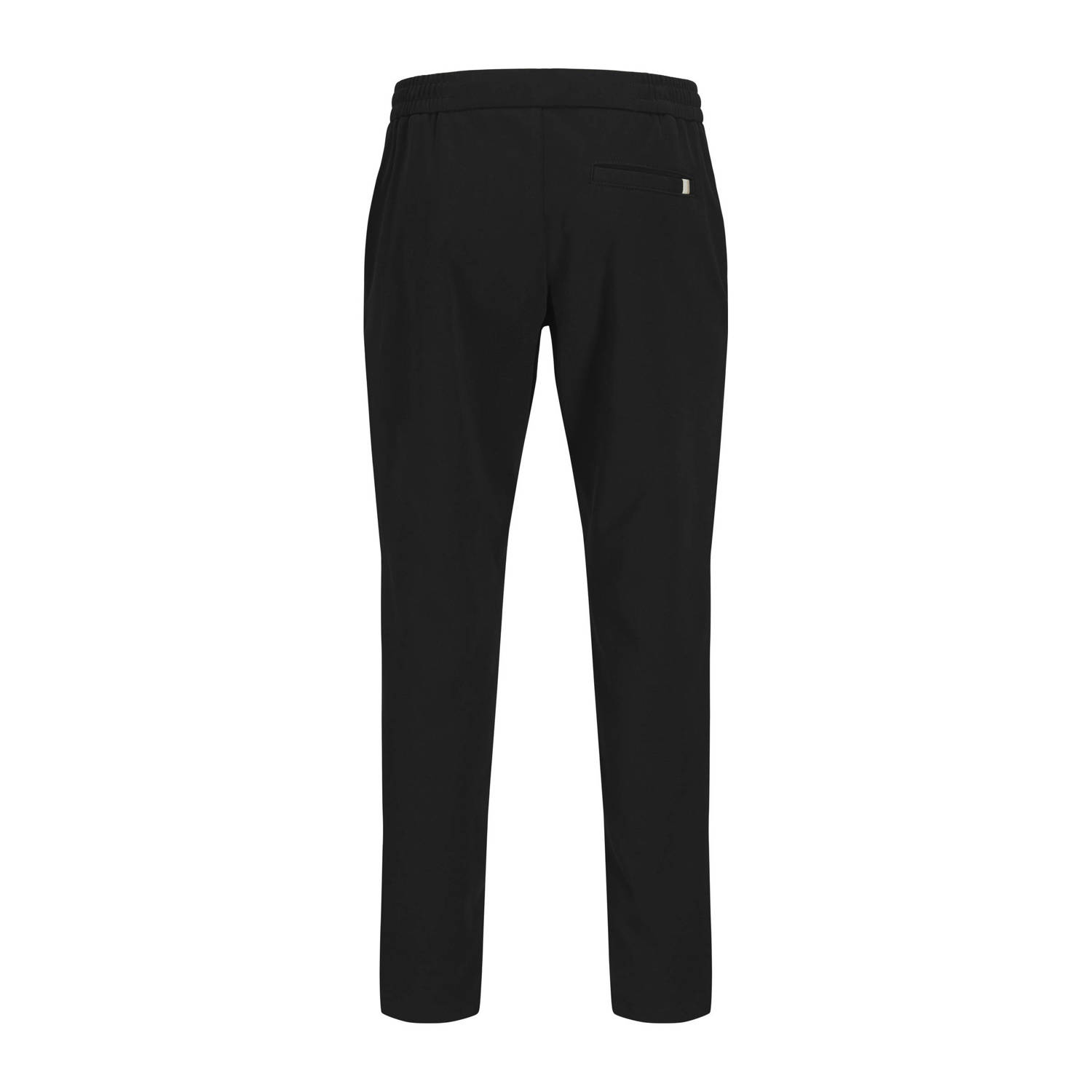 JACK & JONES JUNIOR tapered casual broek zwart
