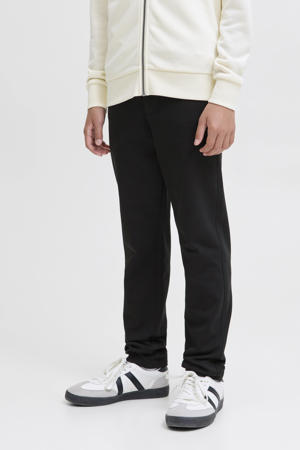 tapered casual broek zwart
