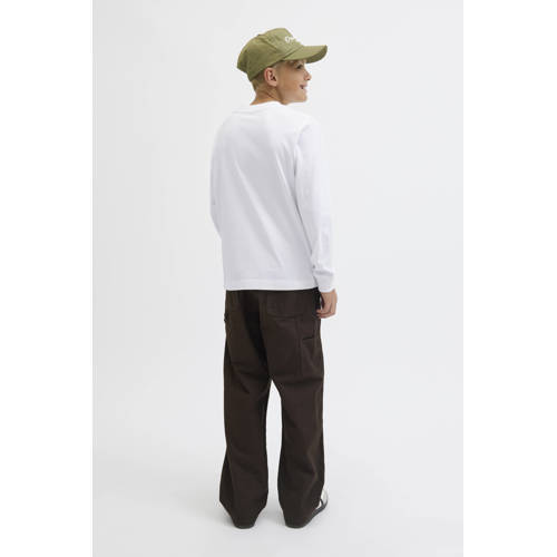 JACK & JONES JUNIOR longsleeve wit afbeelding