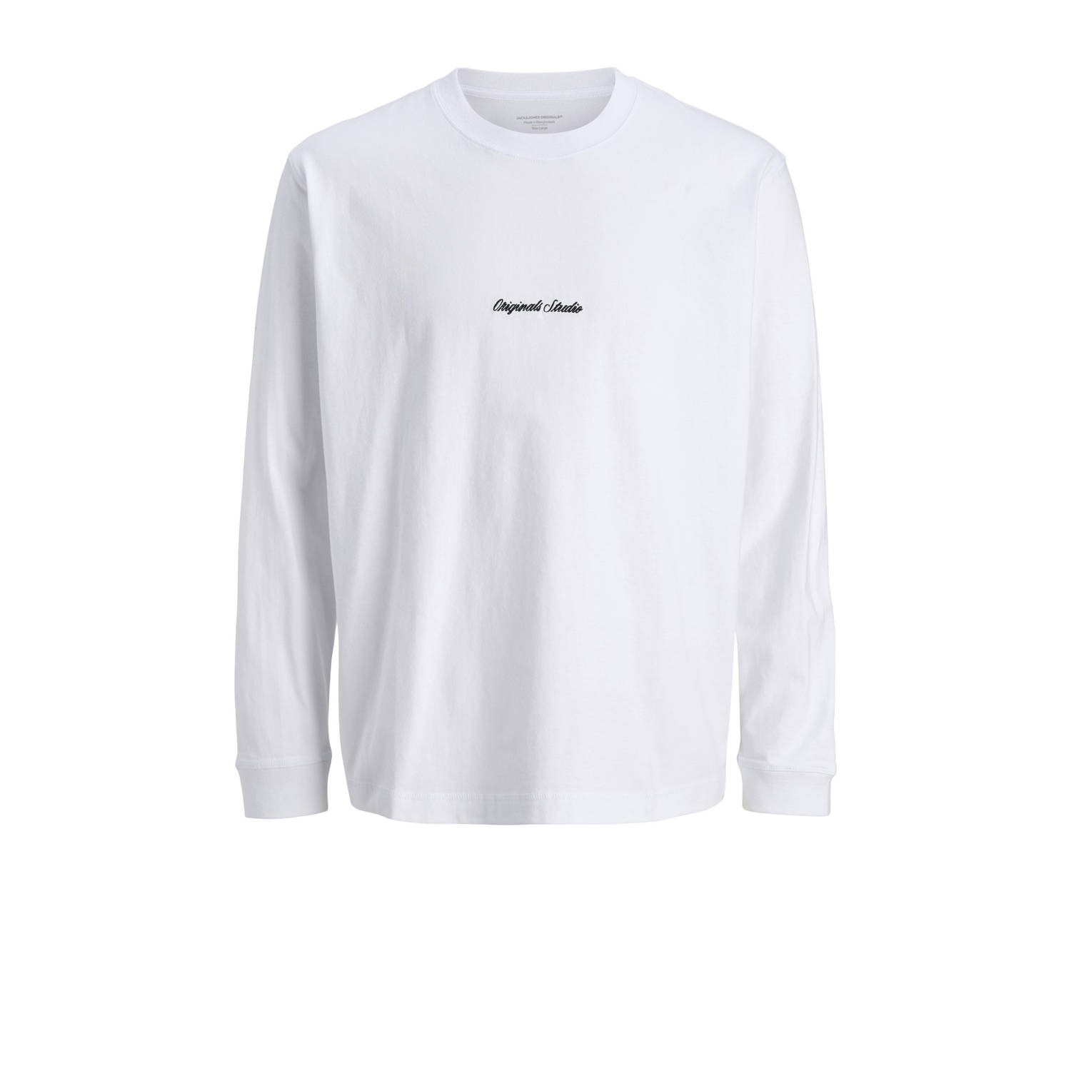 Jack & jones Sweatshirt met labelstitching model 'NORREBRO'