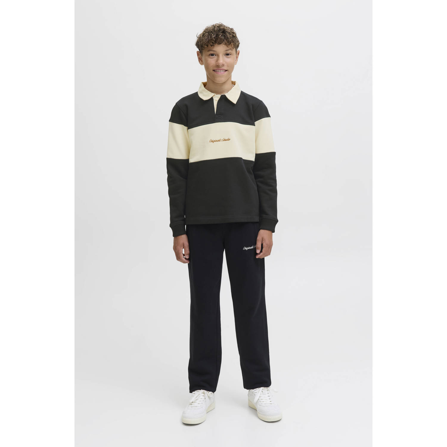 JACK & JONES JUNIOR sweater zwart
