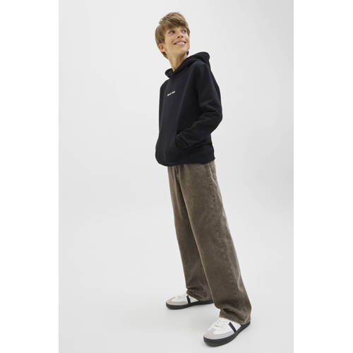 JACK & JONES JUNIOR loose casual broek donkergroen afbeelding