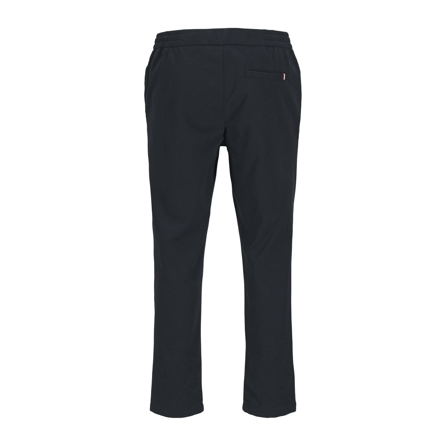 JACK & JONES JUNIOR tapered casual broek donkerblauw