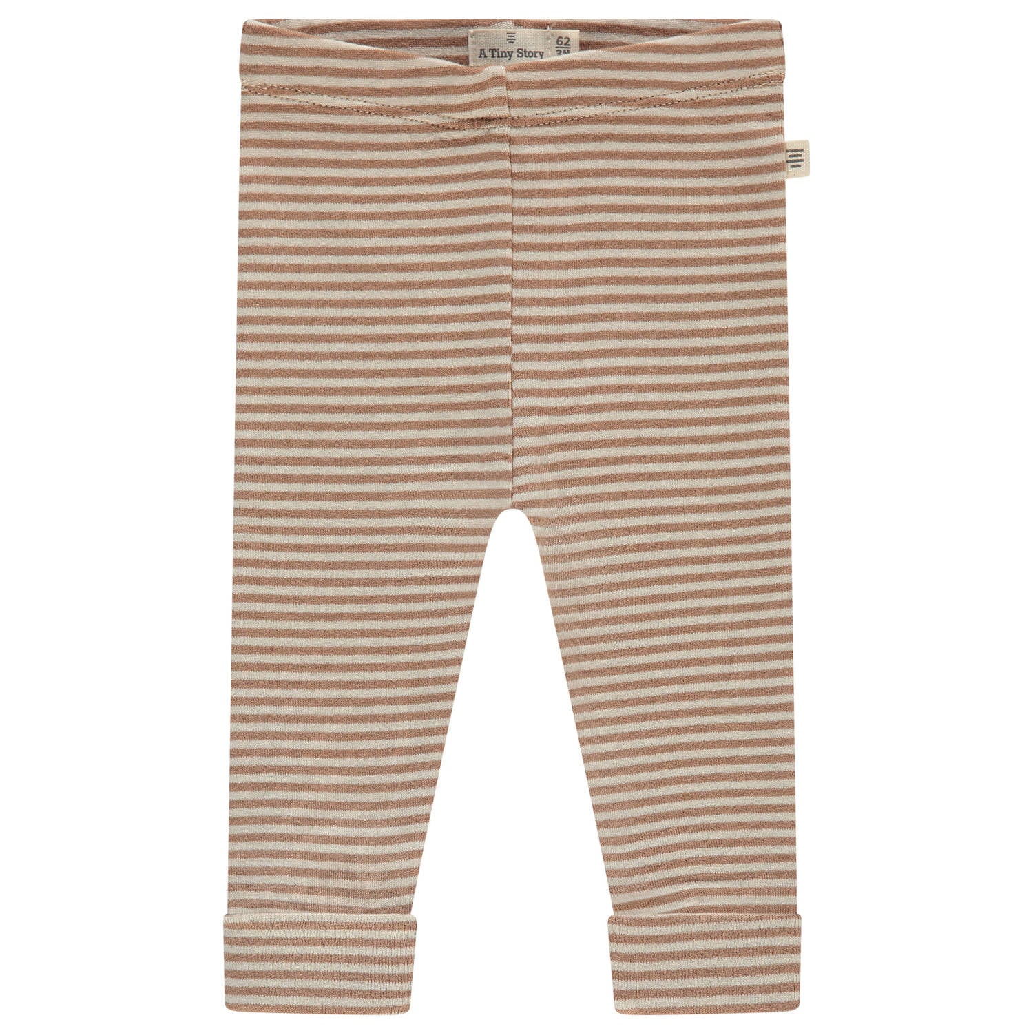 A Tiny Story slim babybroek bruin