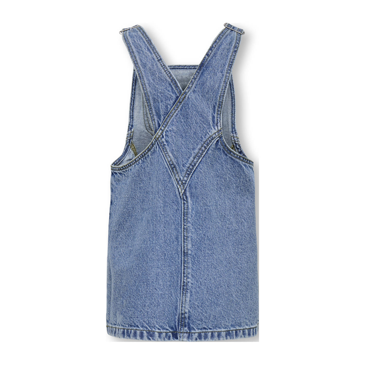 ONLY KIDS MINI denim spijkerjurk medium blue denim