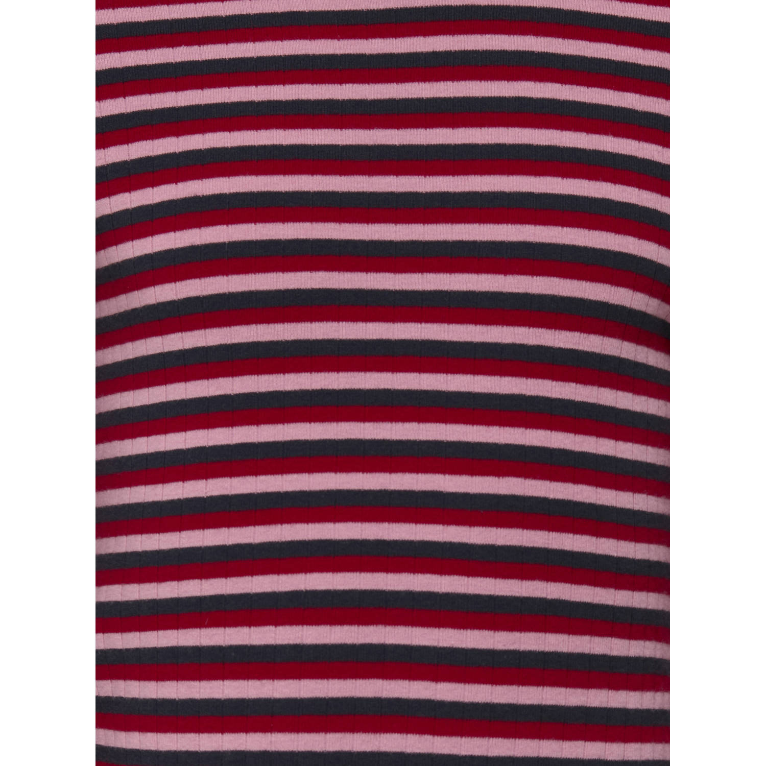 ONLY KIDS MINI longsleeve donkerblauw rib gebreid