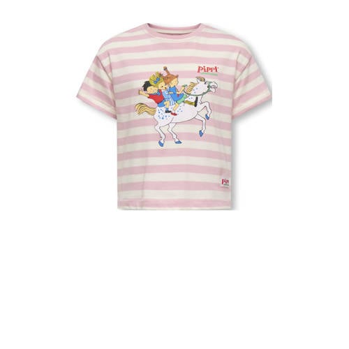KIDS ONLY MINI T-shirt roze afbeelding
