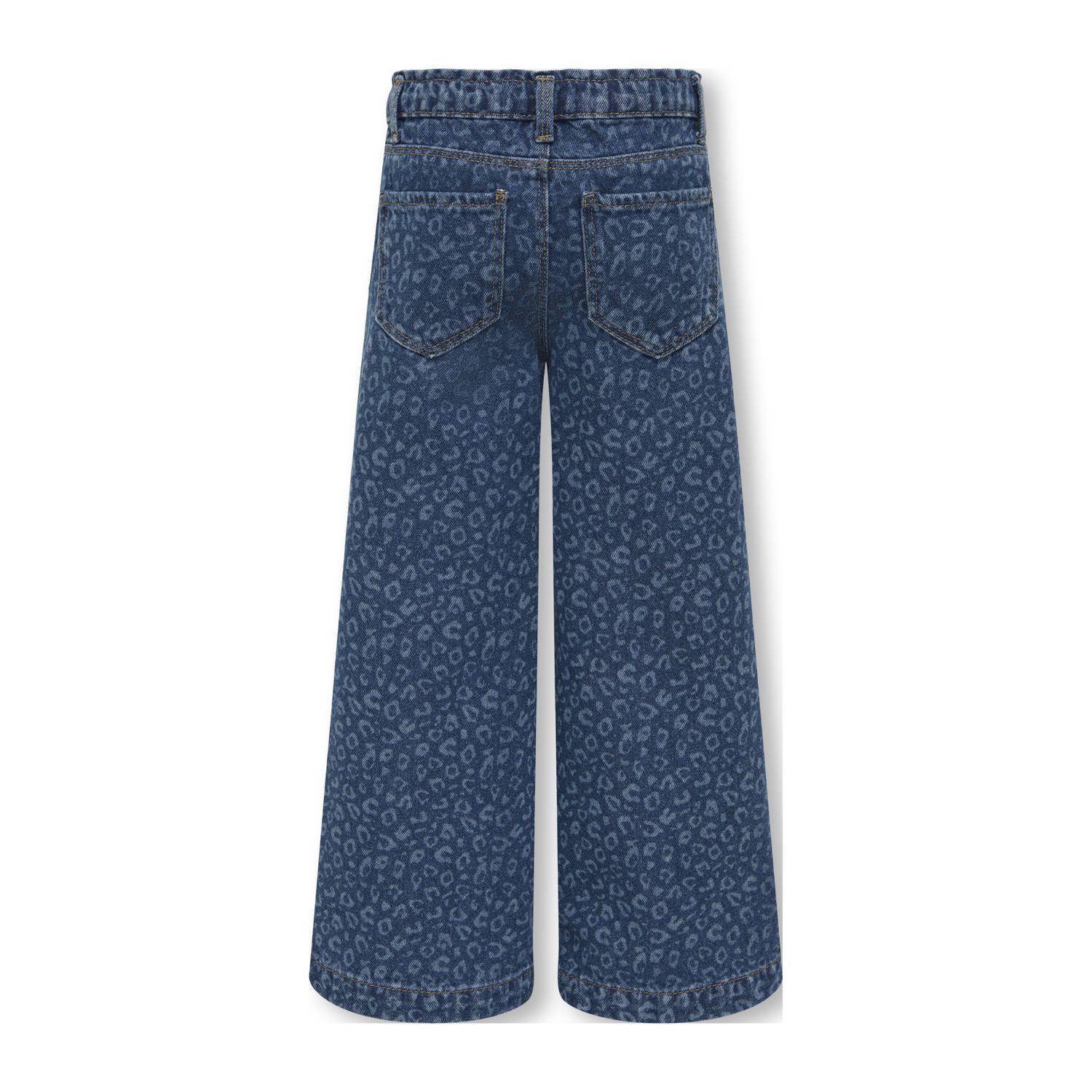 ONLY KIDS MINI wide leg jeans medium blue denim