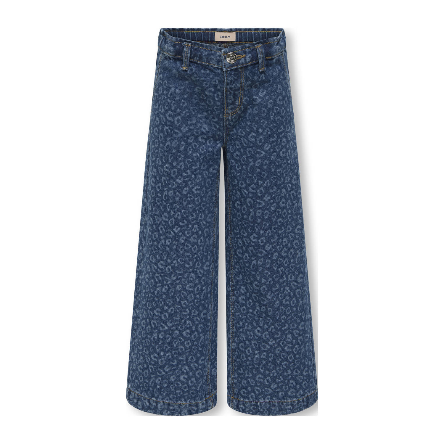 ONLY KIDS MINI wide leg jeans medium blue denim