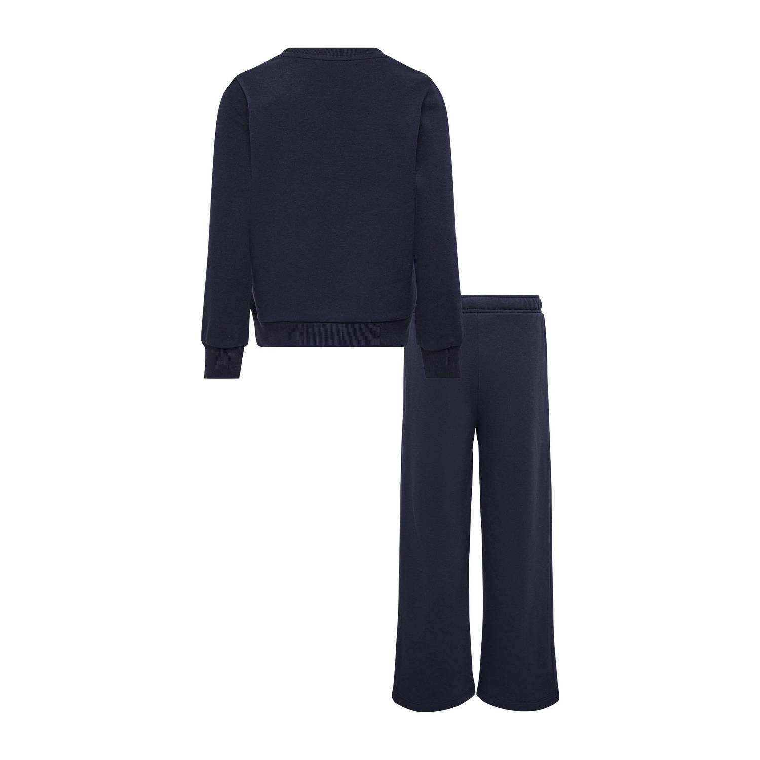 ONLY KIDS GIRL sweater + broek donkerblauw