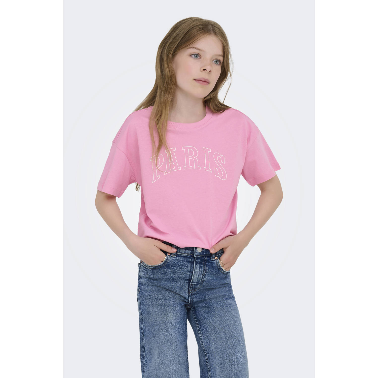 ONLY KIDS GIRL T-shirt roze