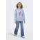 KIDS ONLY GIRL wide leg jeans dark blue denim