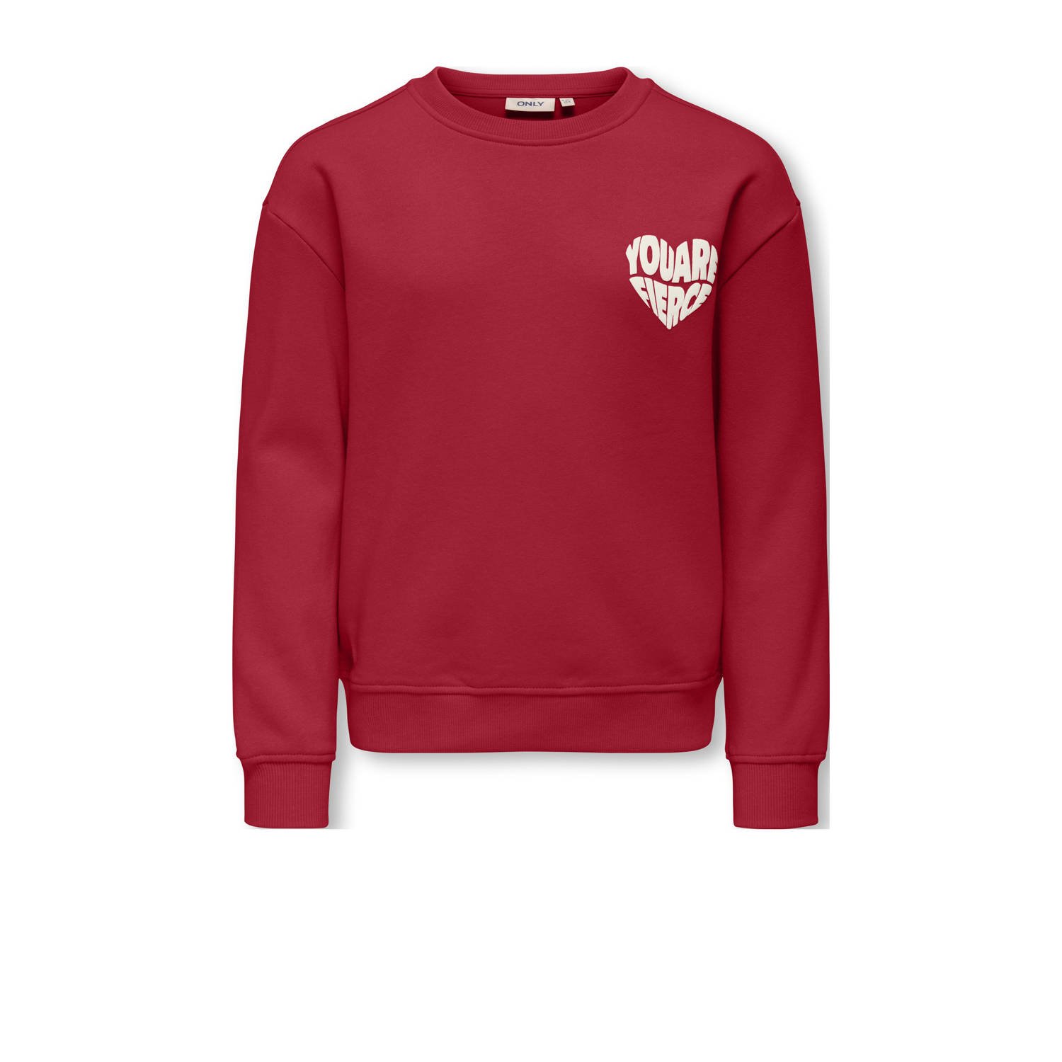 ONLY KIDS GIRL sweater rood