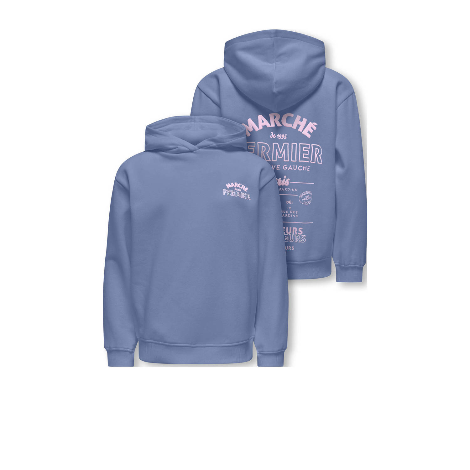 ONLY KIDS GIRL hoodie blauw
