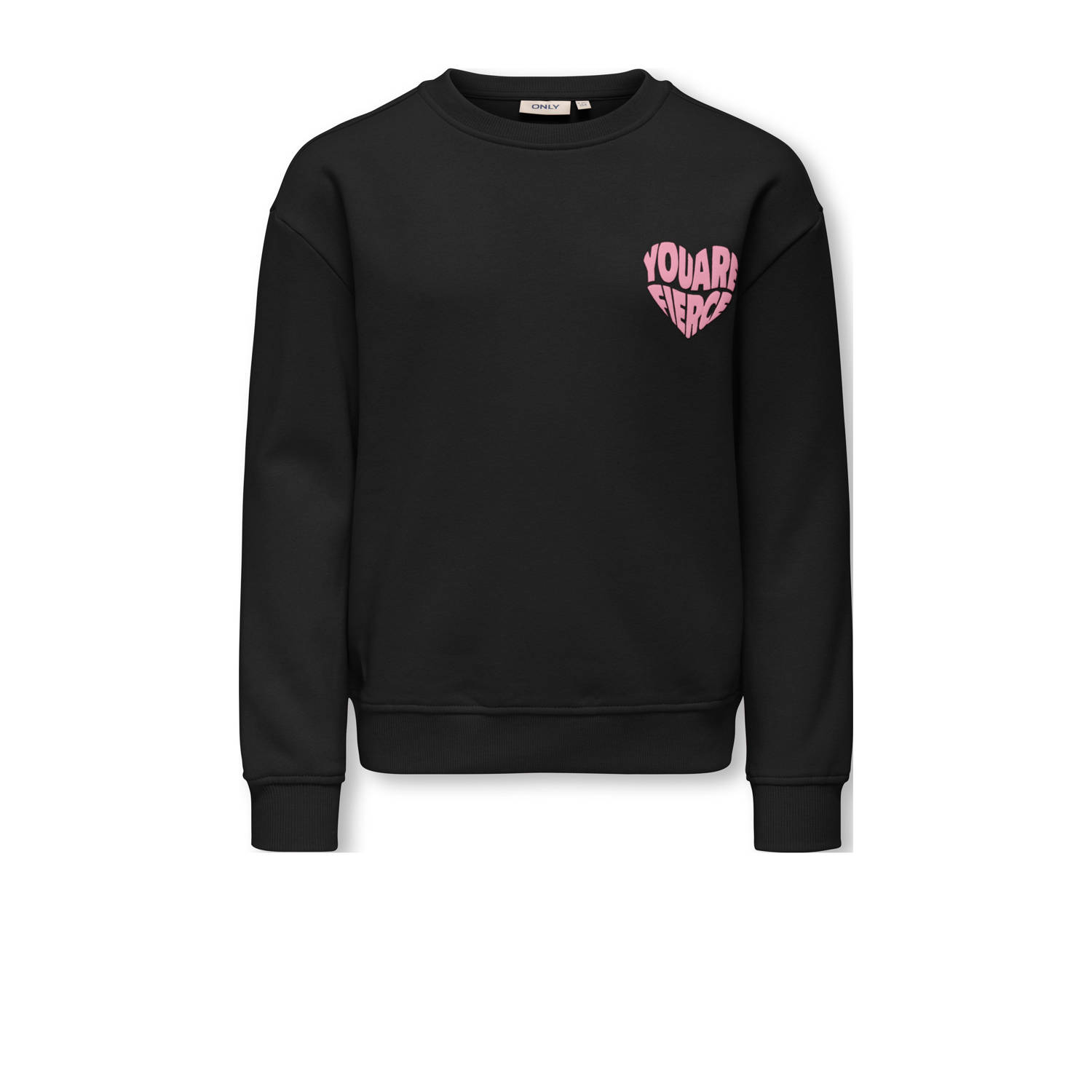 ONLY KIDS GIRL sweater zwart
