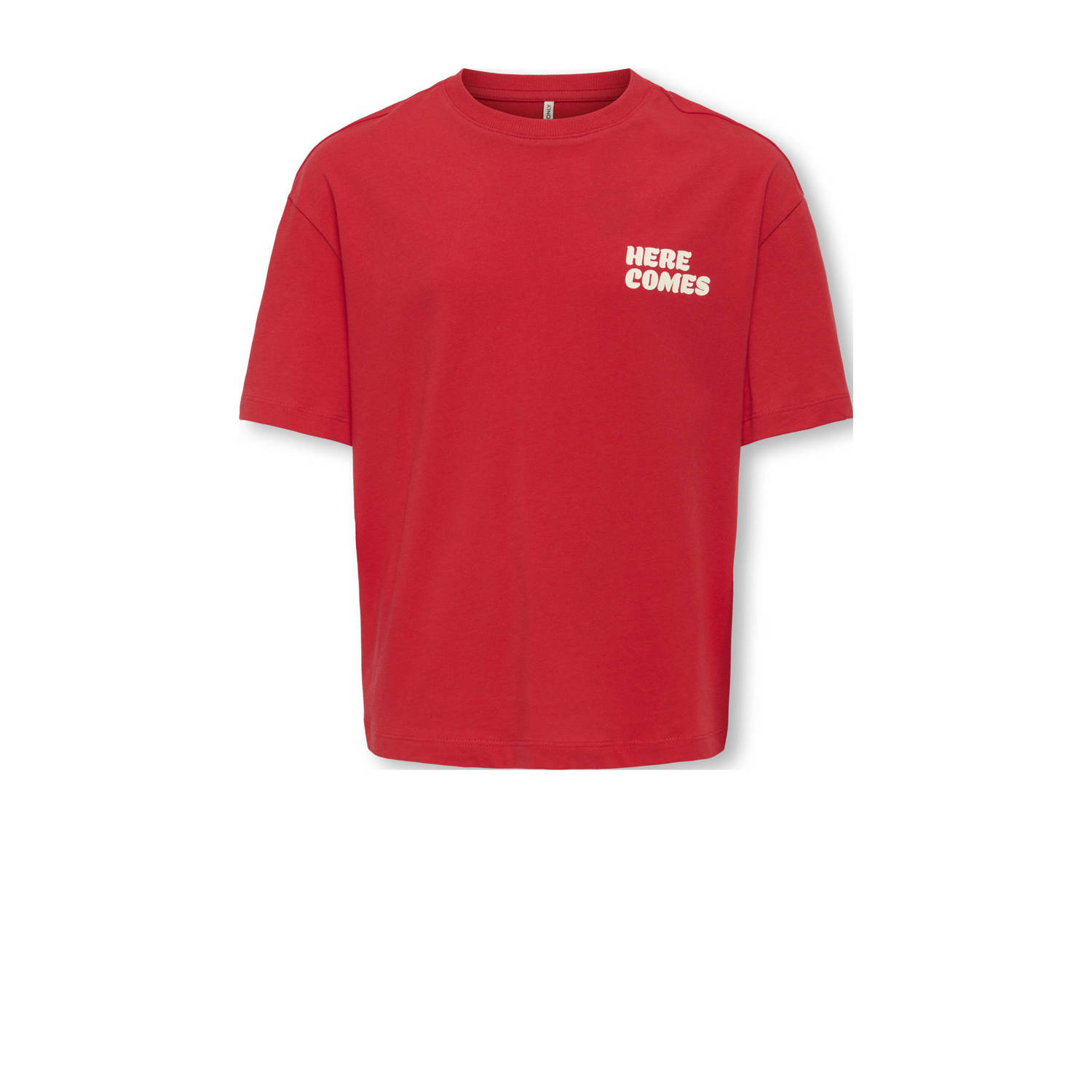 ONLY KIDS GIRL T-shirt rood