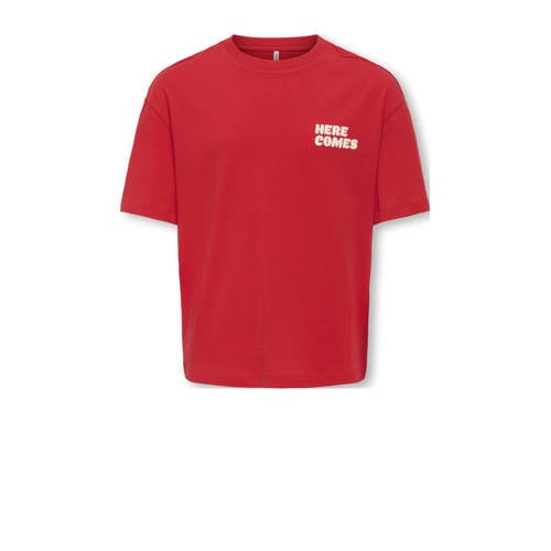 KIDS ONLY GIRL T-shirt rood afbeelding
