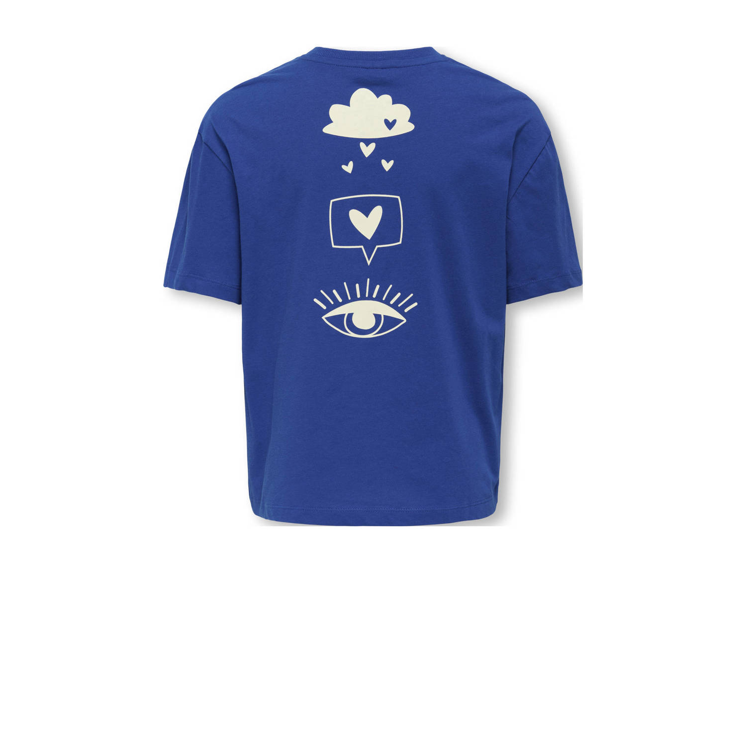 ONLY KIDS GIRL T-shirt blauw