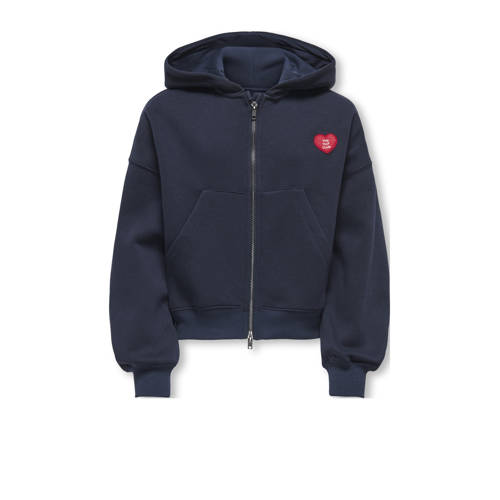 KIDS ONLY GIRL sweatvest donkerblauw afbeelding