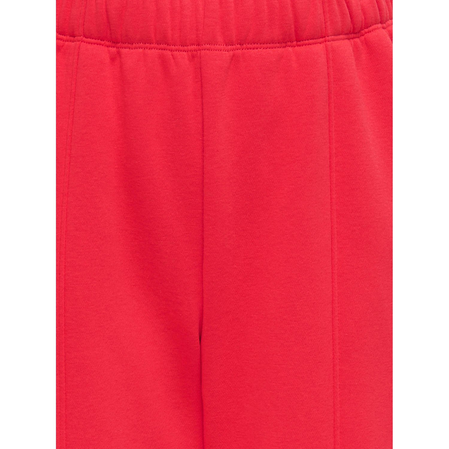 ONLY KIDS GIRL loose joggingbroek rood