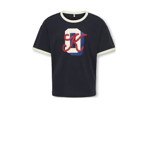 KIDS ONLY GIRL T-shirt donkerblauw afbeelding