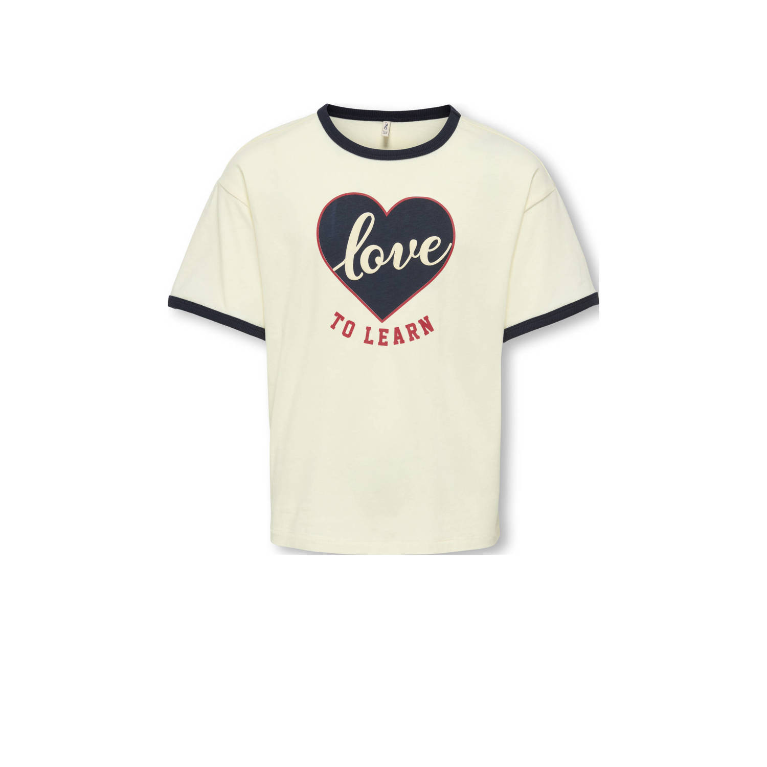 ONLY KIDS GIRL T-shirt ecru